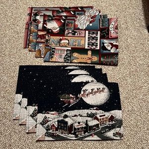 Holiday placemats set of 8